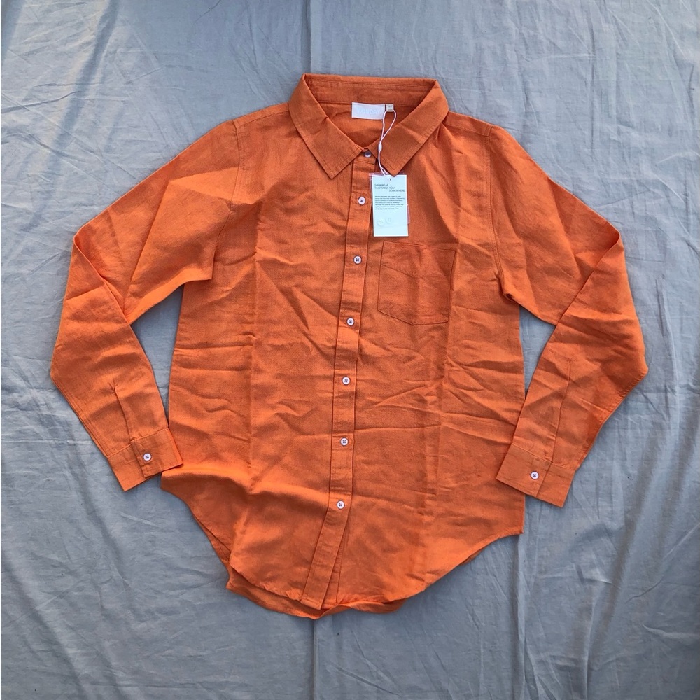 Monday Swimwear Monaco Linen Shirt